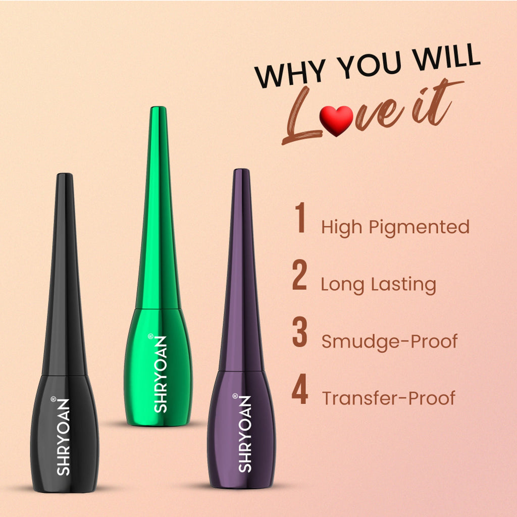 Shryoan Super Flow Eyeliner - Black
