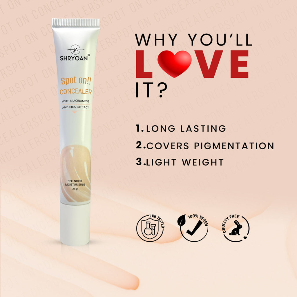 Shryoan Full Coverage and Lightweight Formula Spot on Concealer - 7