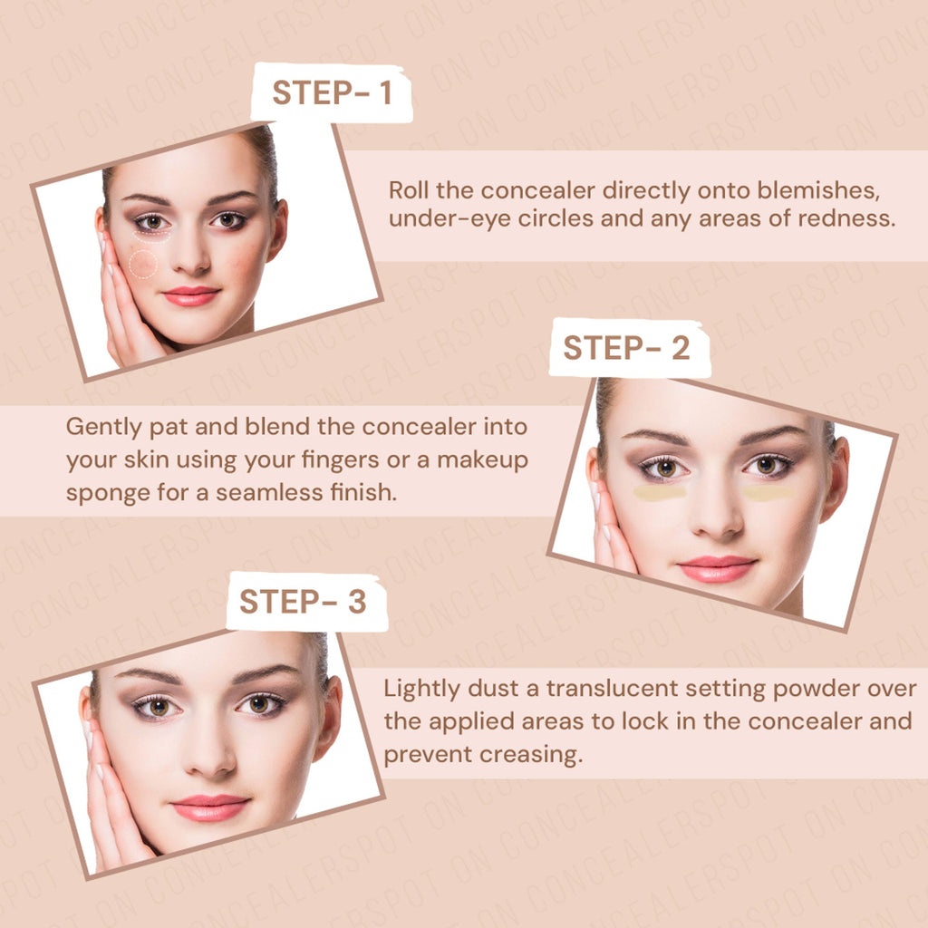 Shryoan Full Coverage and Lightweight Formula Spot on Concealer - 7