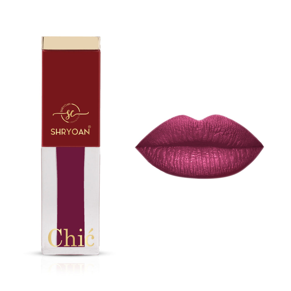 Shryoan Chic Velvet Matte Liquid Lipstick - Lavender Lotus-16