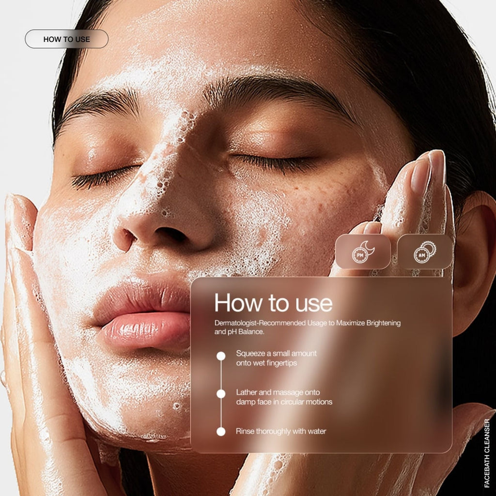 Personal Touch Skincare Facebath Deep Cleansing Milk Peptides Facewash With Niacinamide & Salicylic Acid