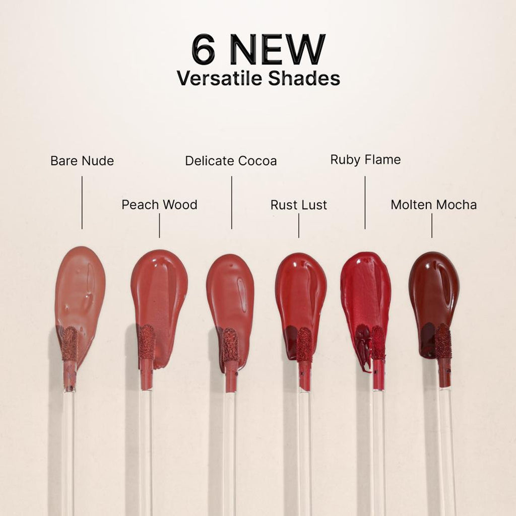 Swiss Beauty Select Here To Stay Kiss Proof Liquid Matte Lipstick With Vitamin E - 17 Ruby Flame