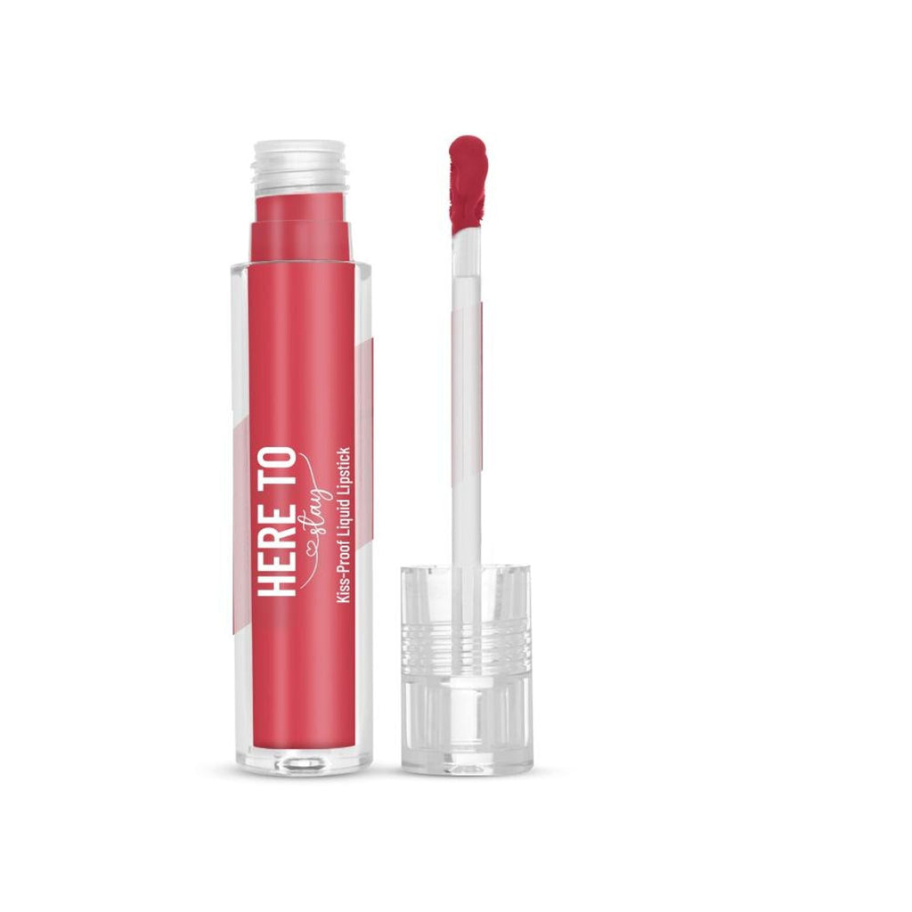 Swiss Beauty Select Here To Stay Kiss Proof Liquid Matte Lipstick With Vitamin E - 17 Ruby Flame