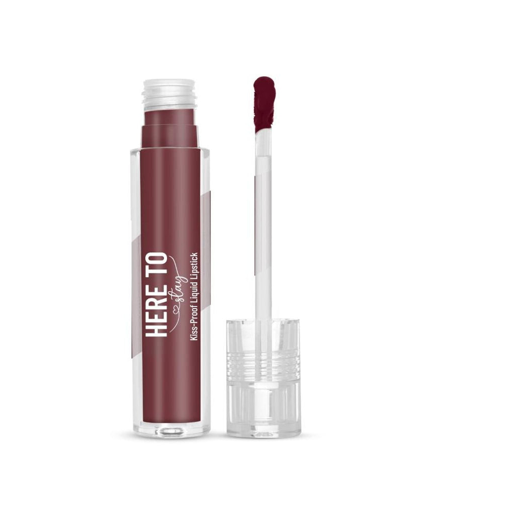 Swiss Beauty Select Here To Stay Kiss Proof Liquid Matte Lipstick With Vitamin E - 18 Molten Mocha