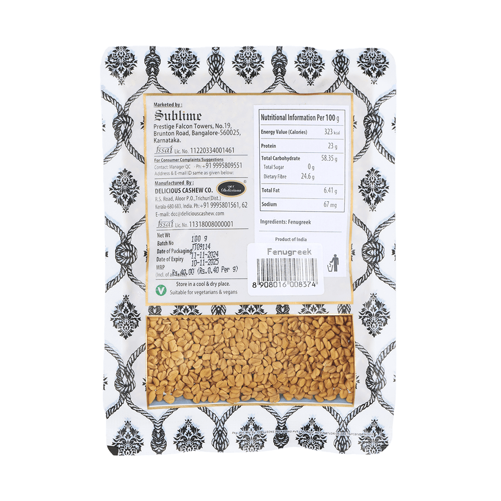 Sublime Inspiring Awe Fenugreek Seeds