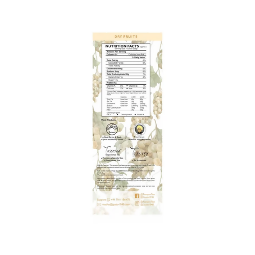 Tassyam Organics Premium Green Raisins - Box