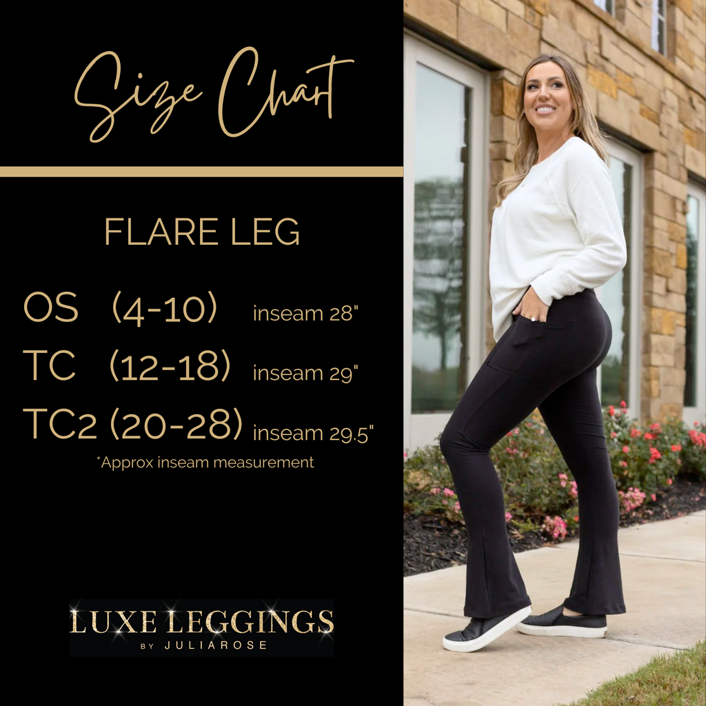 *Ready to Ship | The Reese  Purple Flare Leggings