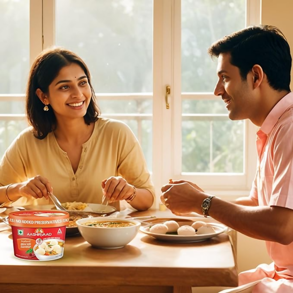 Aashirvaad Instant Mini Idli Sambhar
