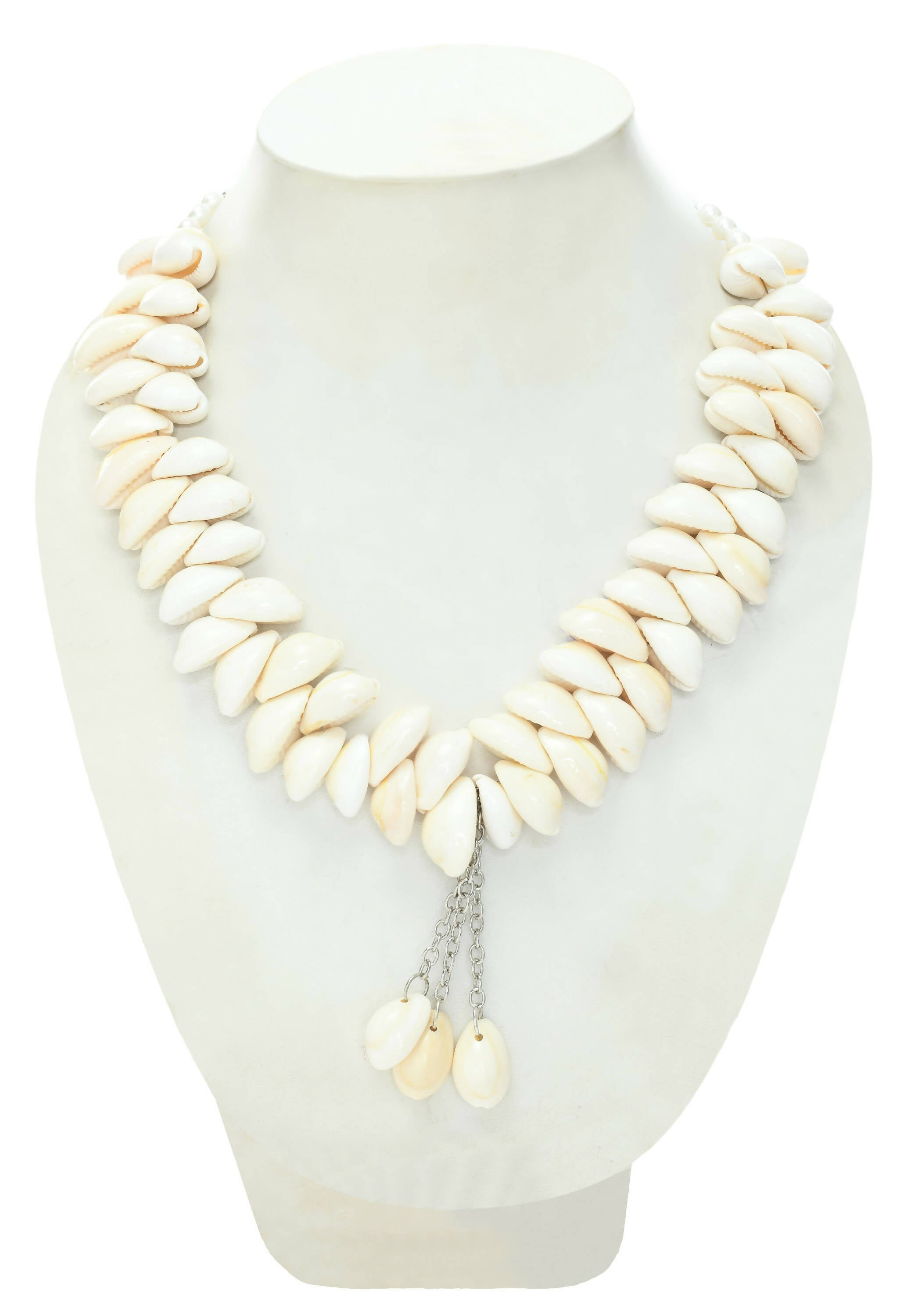 Mominos Fashion Johar Kamal Oxidised Silver-Plated Brass Finish Boho Design Necklace For Women