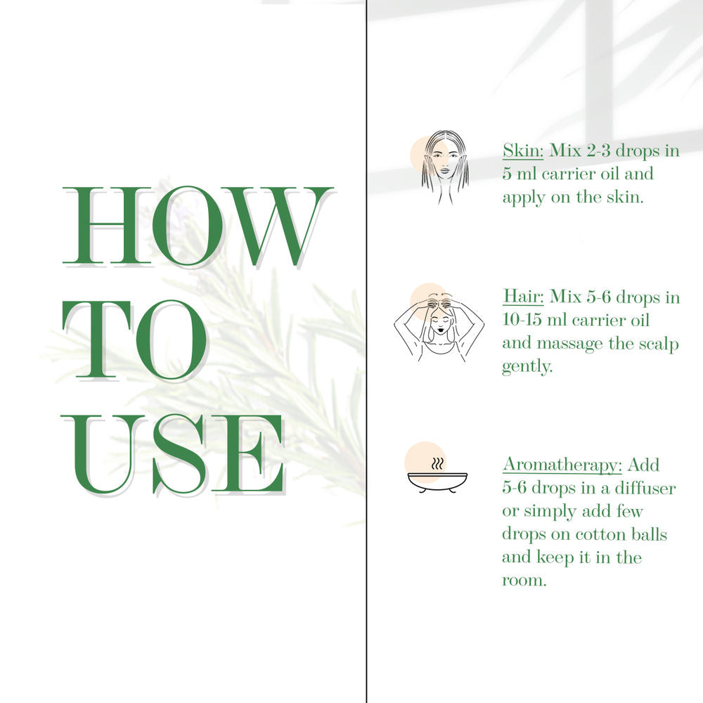 Good Vibes Rosemary 100% Pure Essential Oil