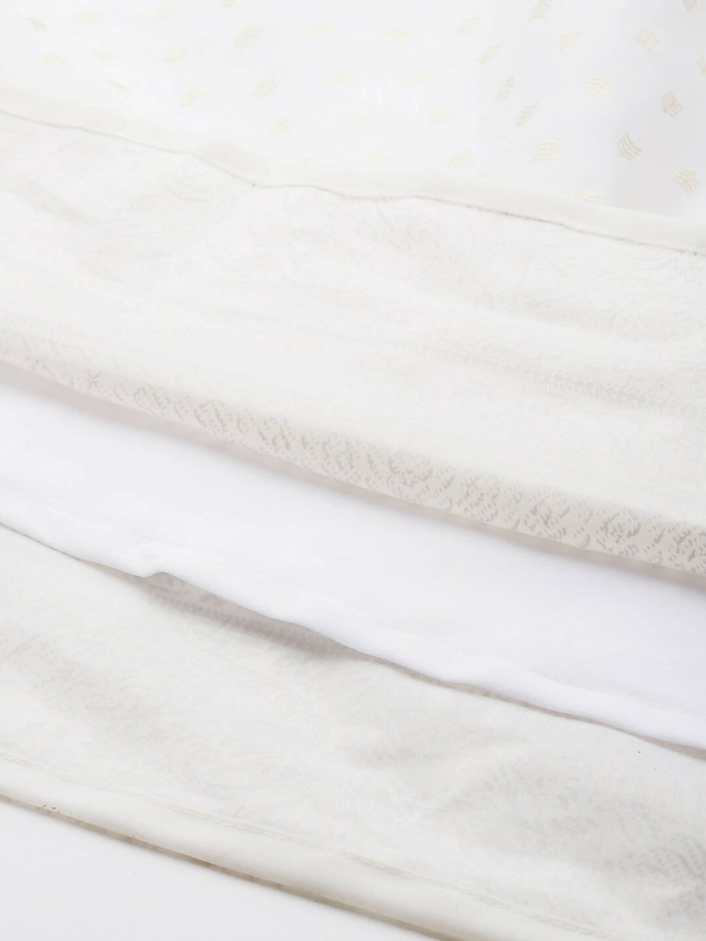 Ahalyaa Women's Traditional wear Ethnic Dress - Off White