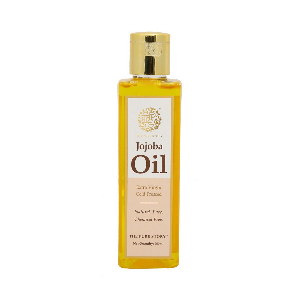 The Pure Story Natural Cold Pressed Jojoba Oil for Hair & All Body parts