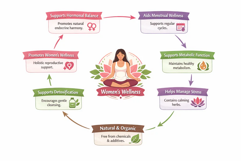 VedaRasa PCOS & PCOD Herbal Tea