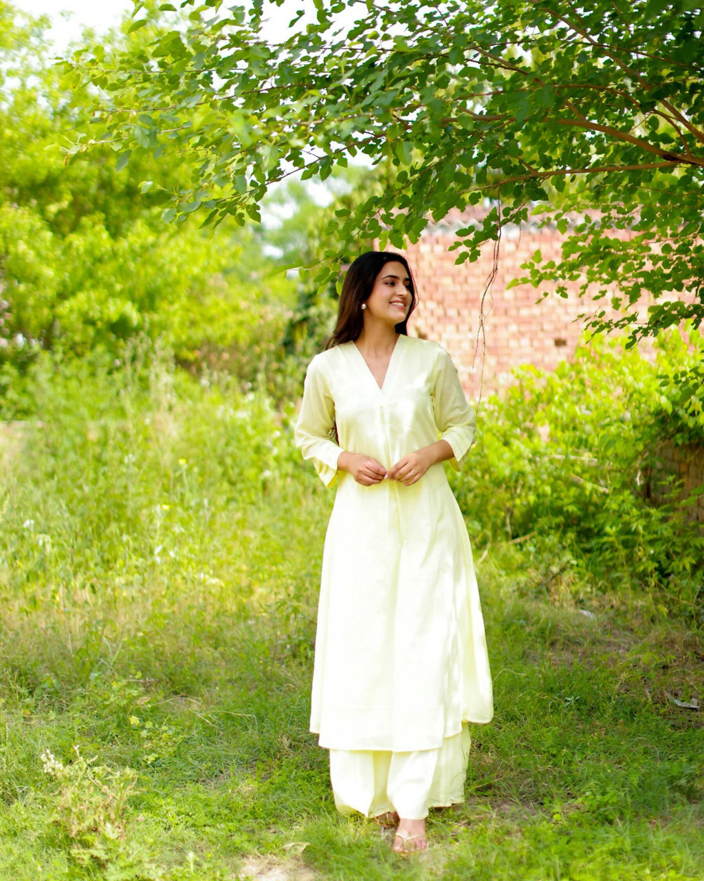 Aayaa Designer Pure Cotton 2 Piece Set Palazzo & Sets