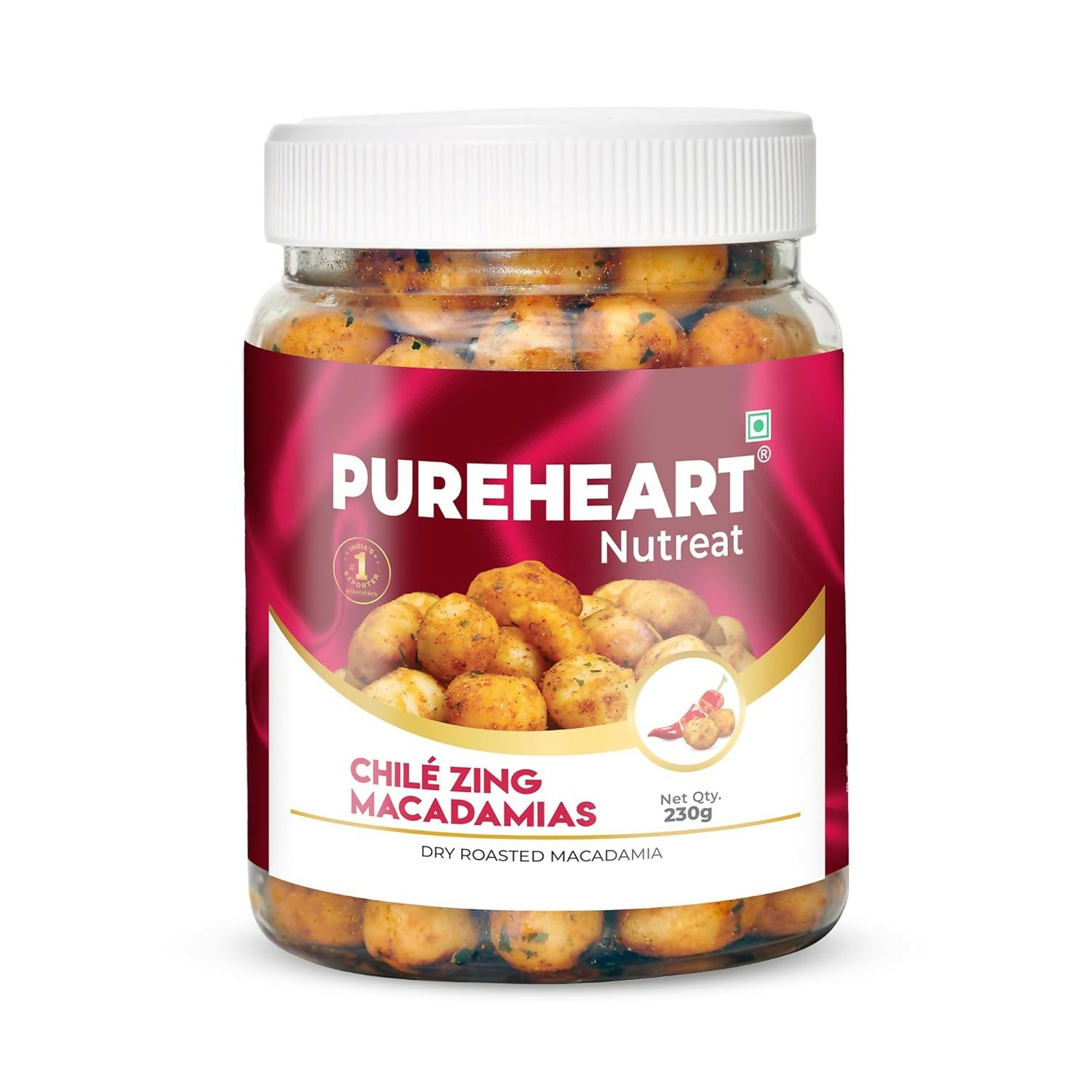 Pureheart Nutreat Chile Zing Macadamias