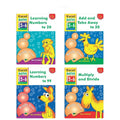Excel Maths Early Skills Ages 5-6 Year Books for Senior KG| Set of 4| Numbers, Addition, Subtraction, Multiply, Divide