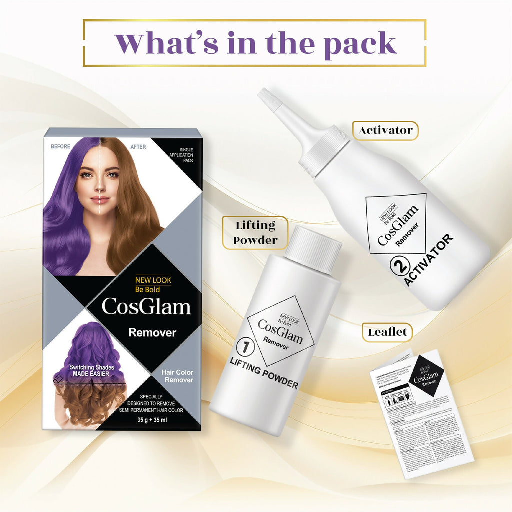 Cosglam Hair Highlighter Remover - White