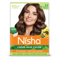Nisha Creme Hair Color for Women - Chocolate Brown