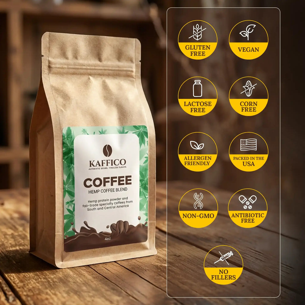 Hemp Coffee Blend - Medium Roast