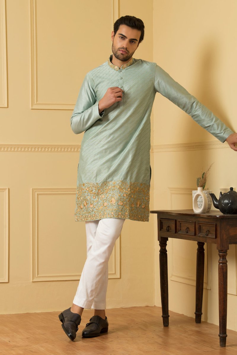 Aura Designer Men's Kurta by Hilo Design
