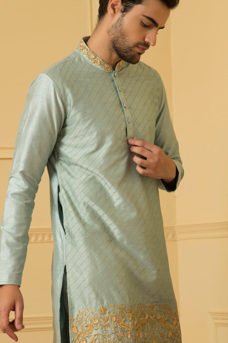 Aura Designer Men's Kurta by Hilo Design