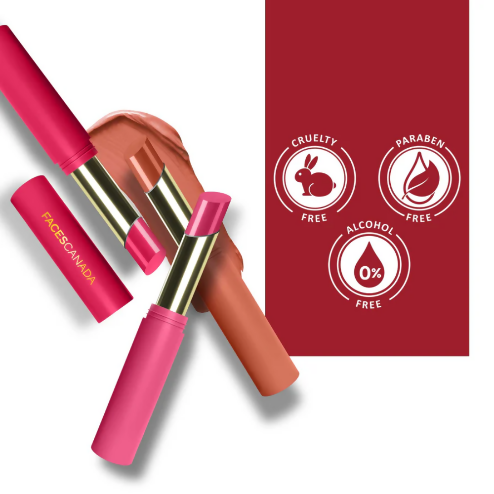 Faces Canada 3 in 1 LongStay Matte Lipstick - Raging Red 10