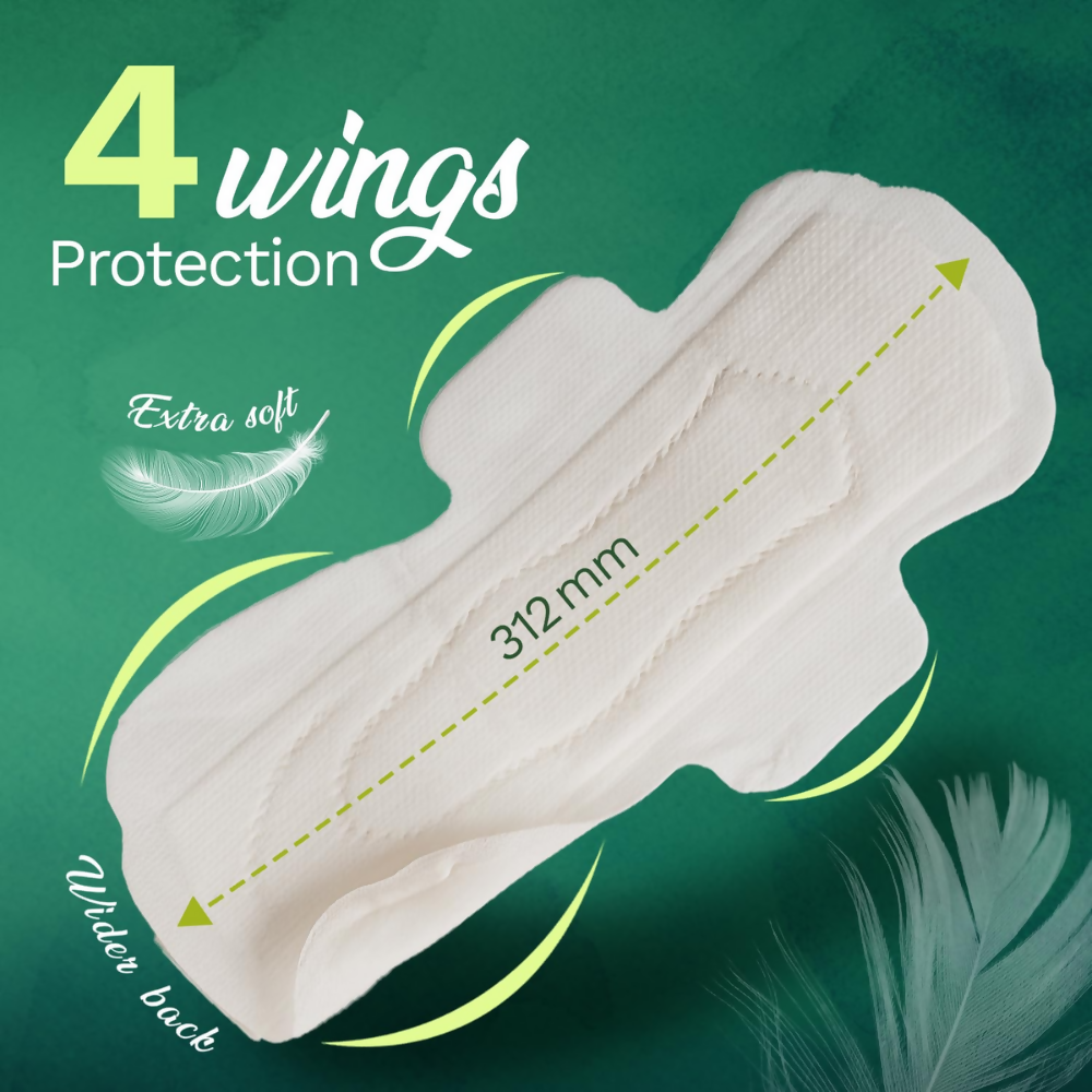 Pee Safe Comfort Ultra Thin Sanitary Pads For Women (14 Pads)