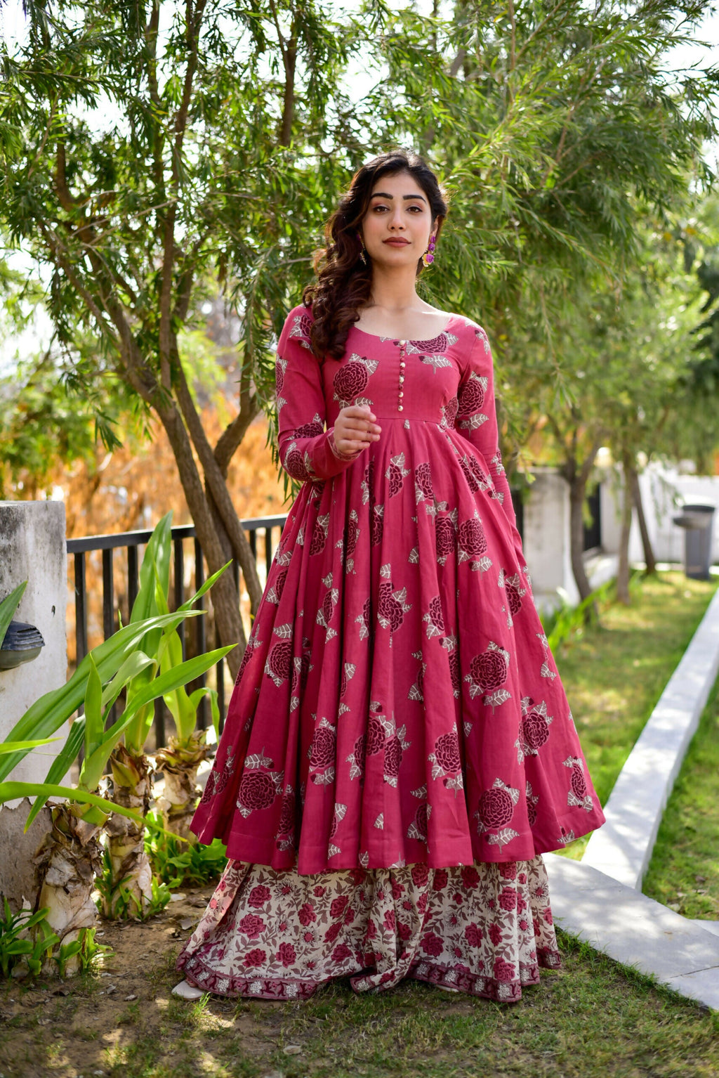 Aayaa Pure Cotton Silk Suit With Heavy Digital Print - Multi Color