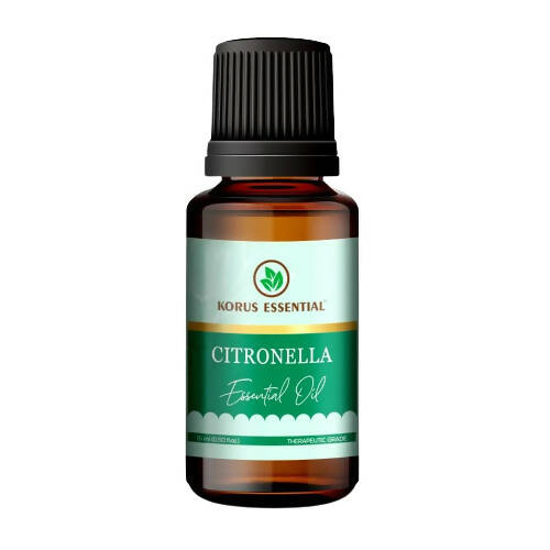 Korus Essential Citronella Essential Oil - Therapeutic Grade