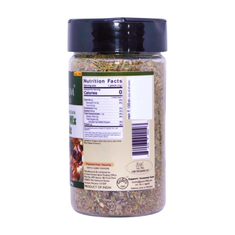 Tassyam Organics Oregano Mix Sprinkle Seasoning