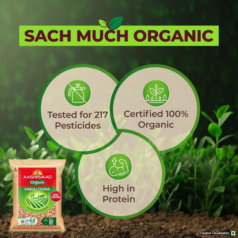 Aashirvaad Organic Kabuli Chana