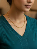 NVR Women Gold Plated Chain