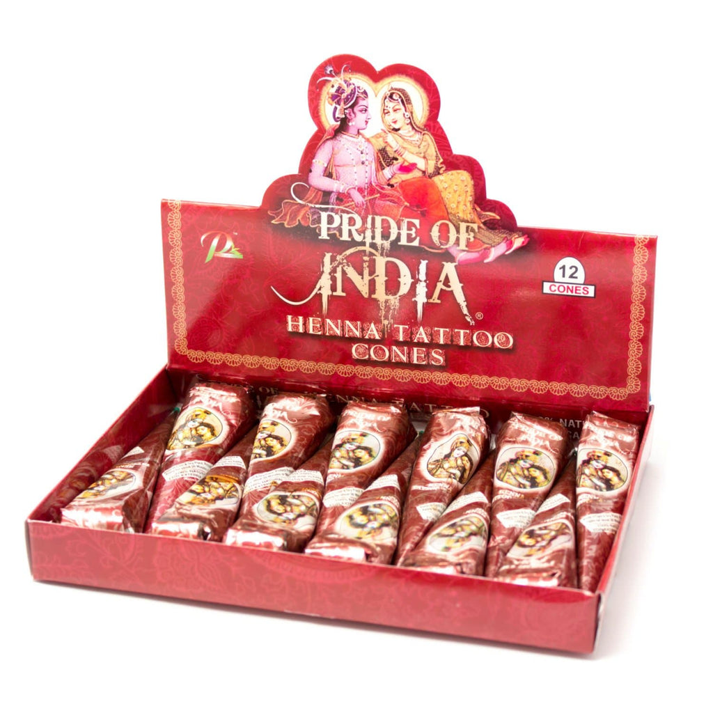 Herbal Henna Tattoo Mehendi Paste - BUY 5 GET 5 FREE  - 1.25oz Tube (100% Natural)