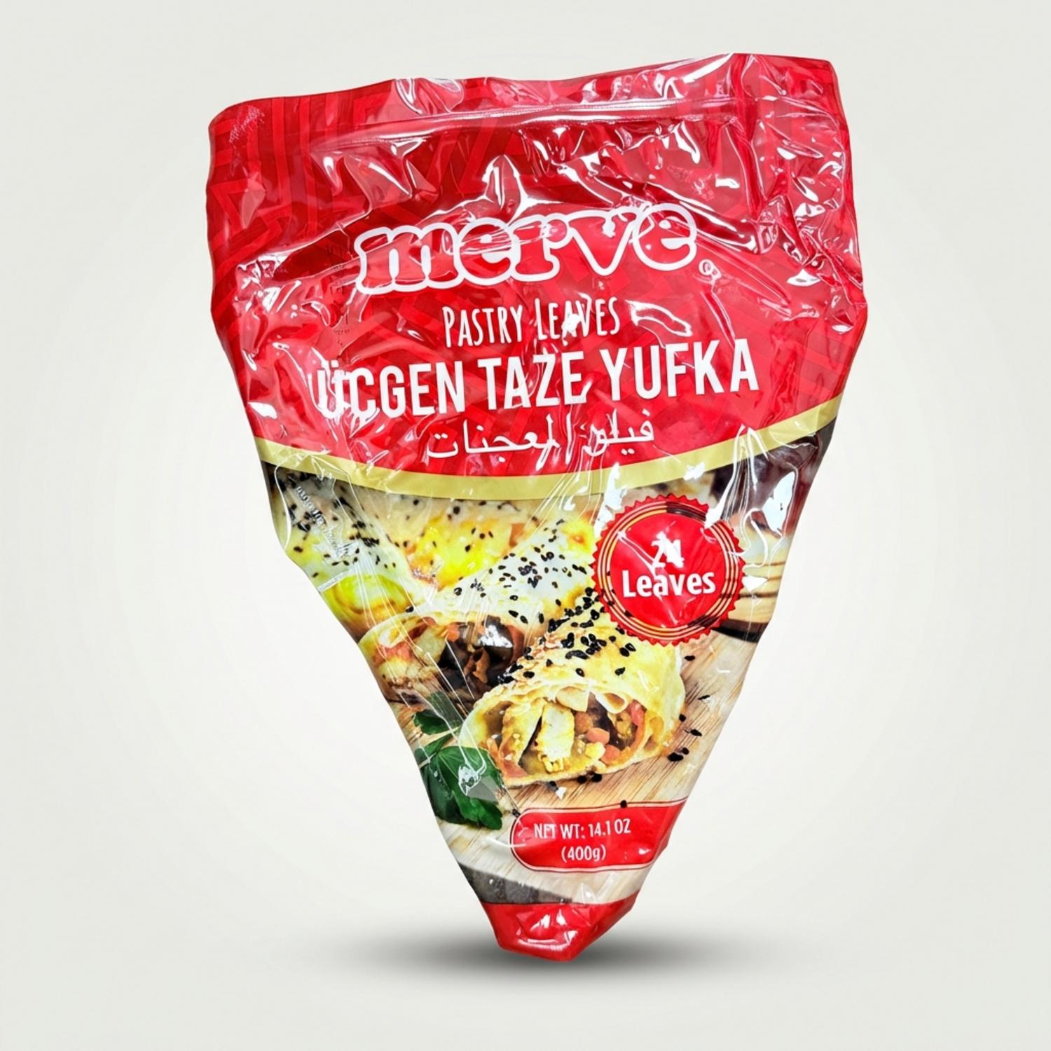 Merve Üçgen Taze Yufka (400g)