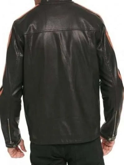Black Motorcycle Leather Jacket | Men’s Sleek Moto Outerwear