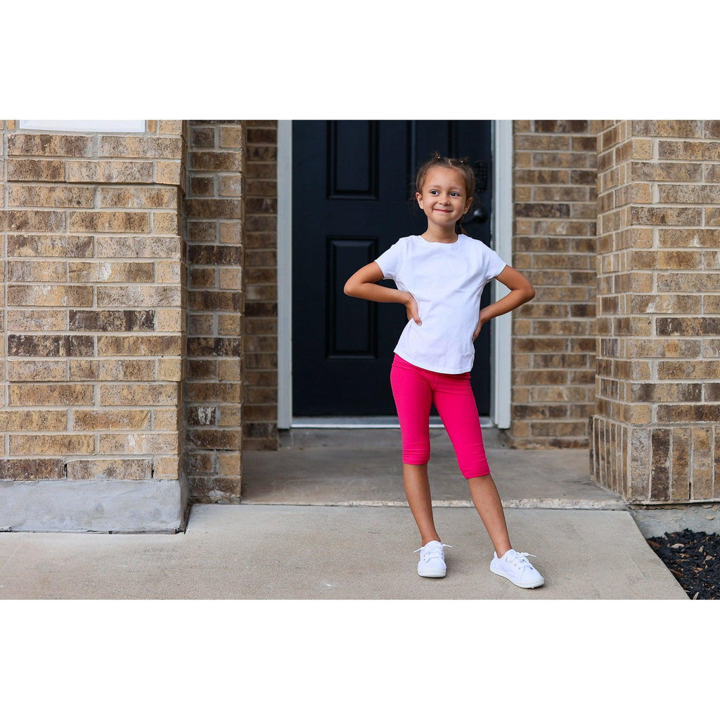 Ready to Ship | Kids CAPRI Leggings