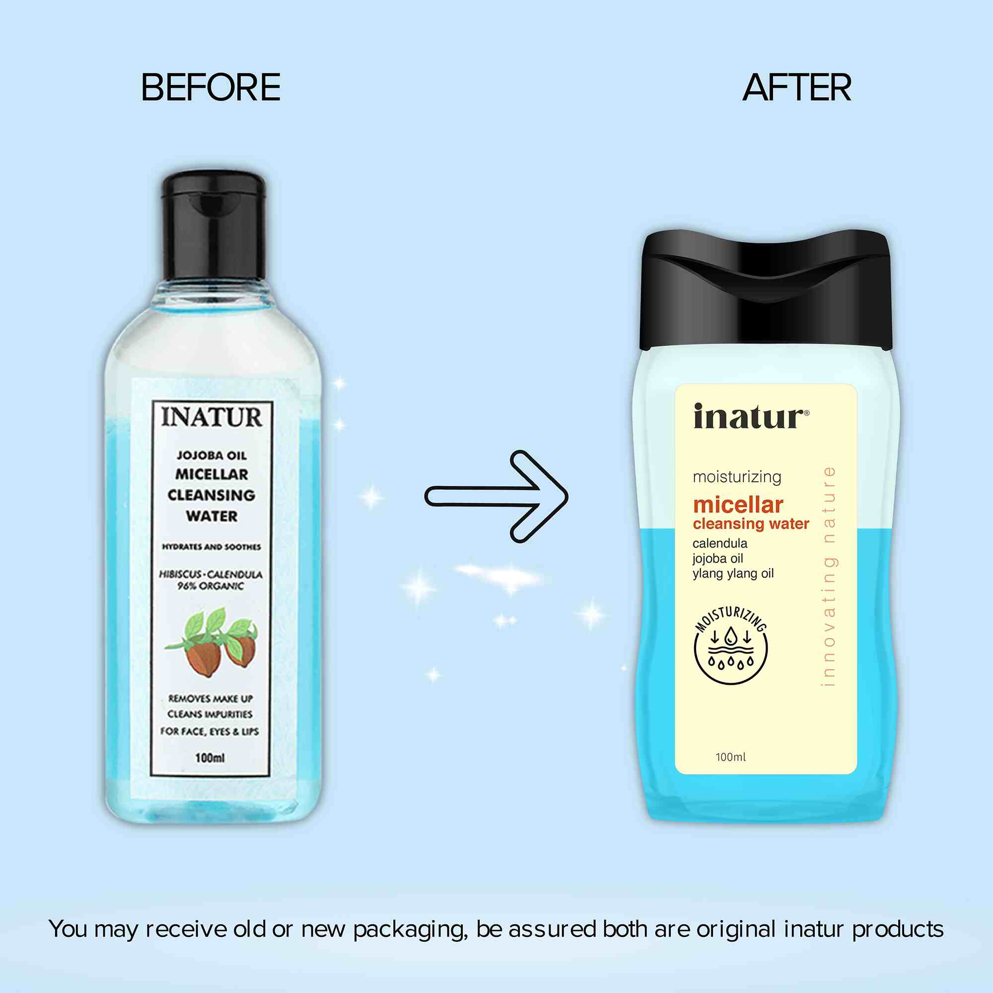 Inatur Jojoba OIl Micellar Cleansing Water