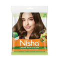 Nisha Creme Hair Color for Women - Light Brown