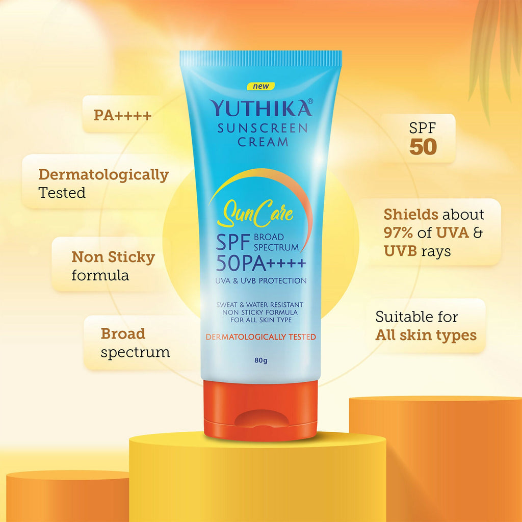 Yuthika Sunscreen Lotion SPF 50 PA+++