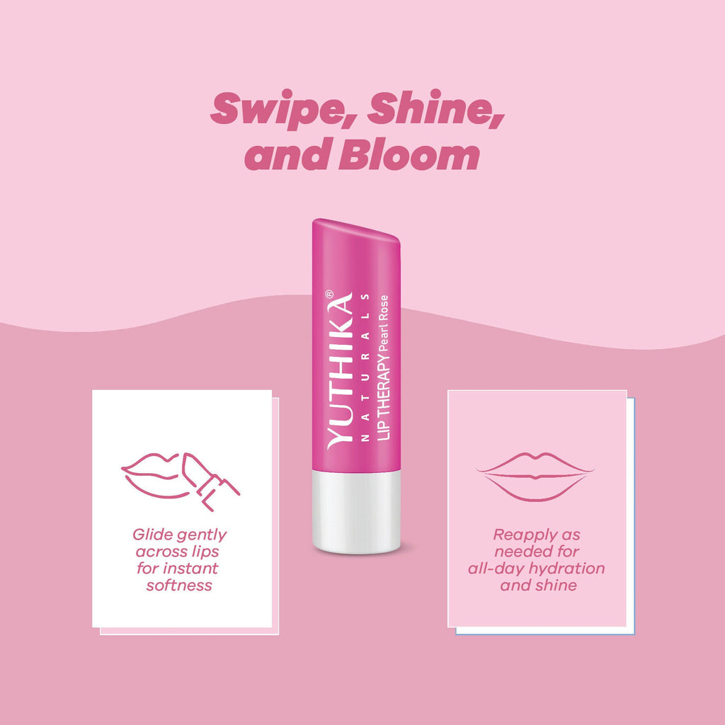 Yuthika Moisturizing Lip Balm – Pearl Rose