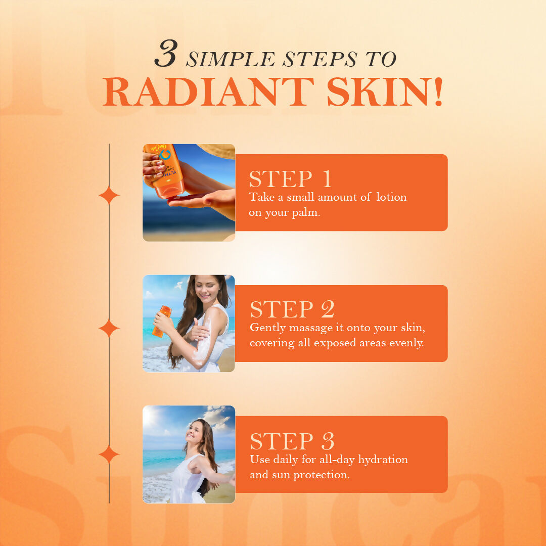 Yuthika Sunscreen Lotion Sun Care Spf 30 Pa+++