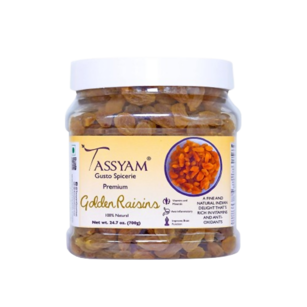 Tassyam Organics Golden Raisins