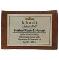 Khadi Natural Herbs Herbal Rose and Honey Soap