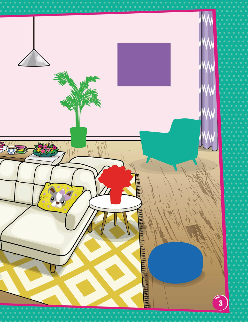 Dreamland Publications Barbie Dreamhouse Adventures -Dream House Decorate with Stickers