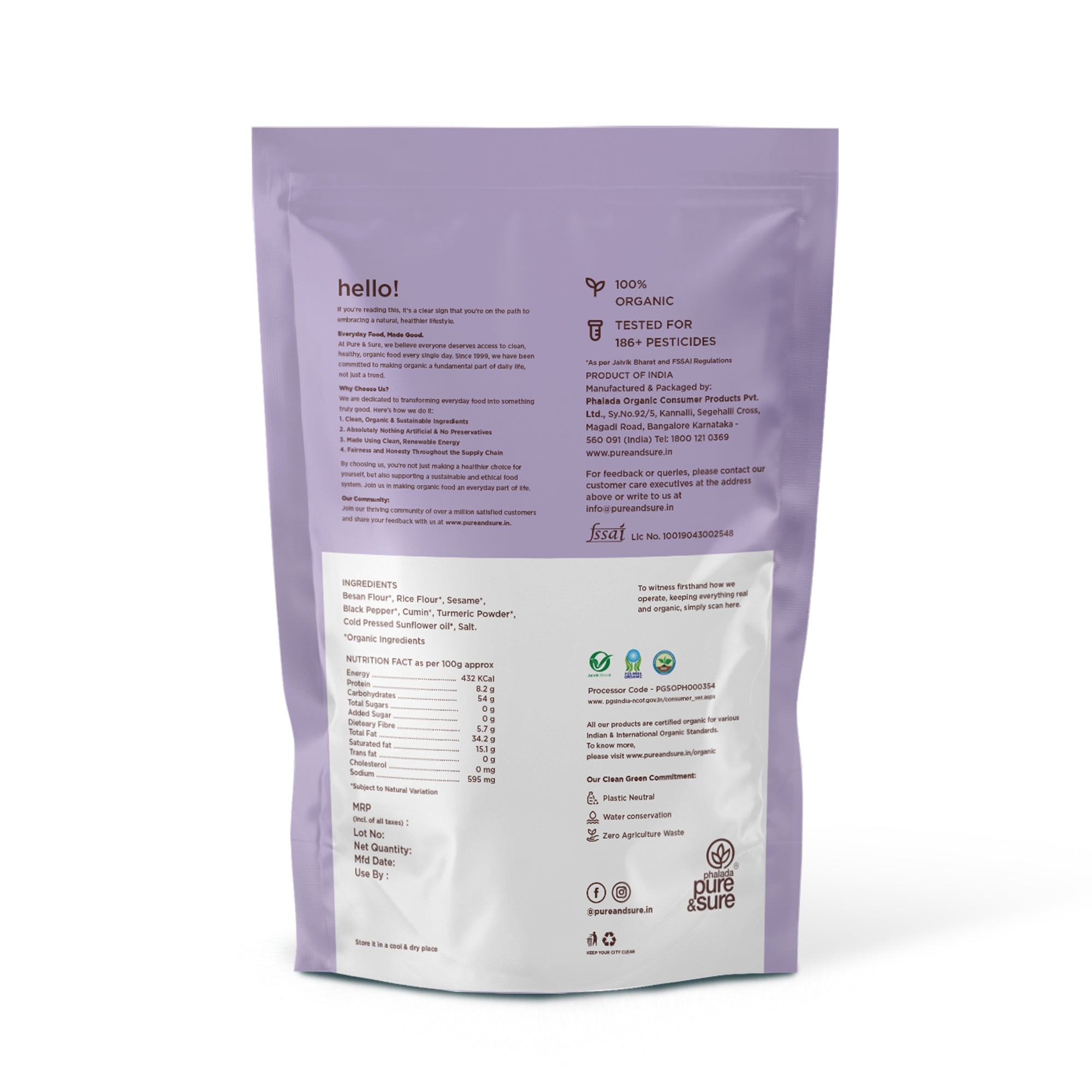 Pure & Sure Organic Kara Sev