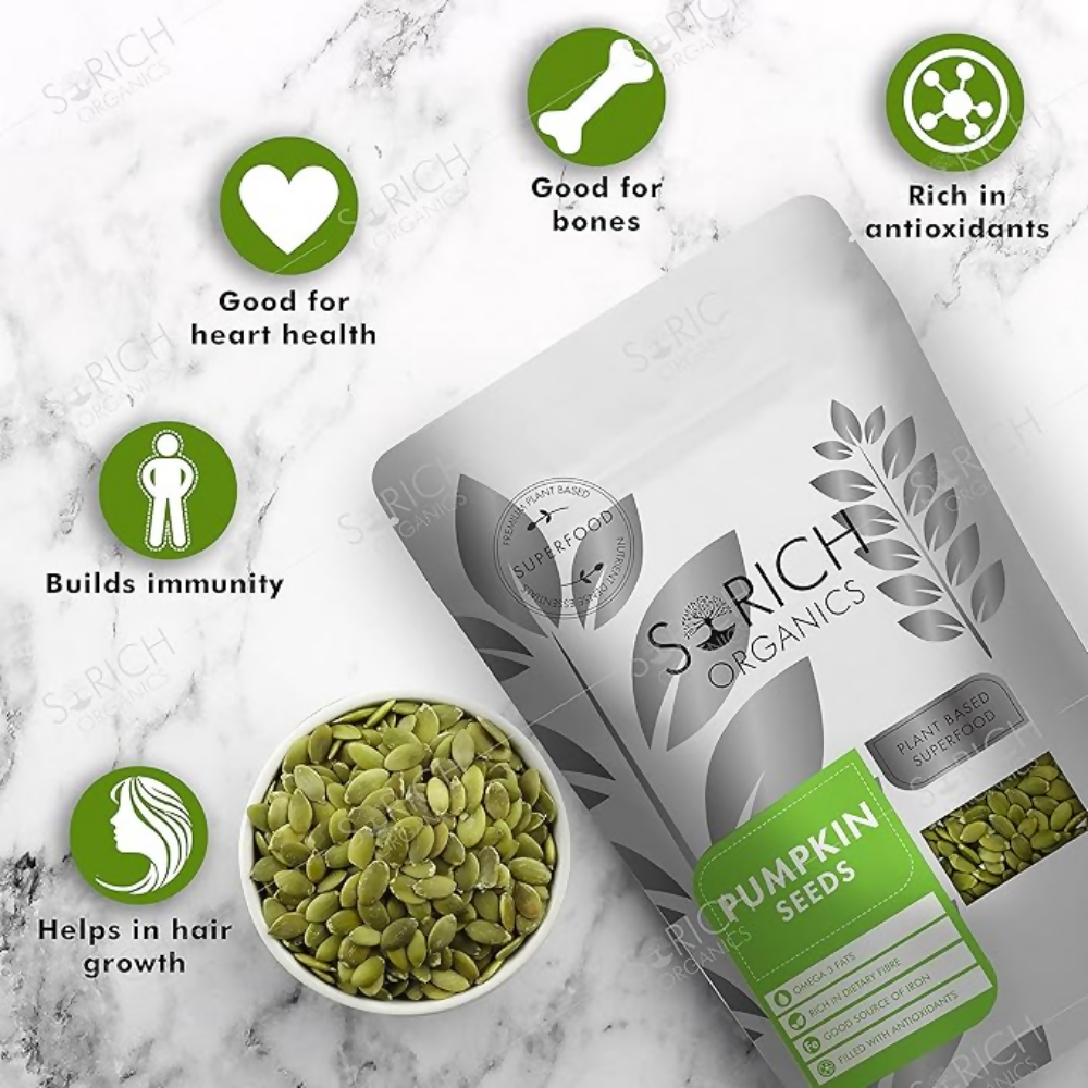 Sorich Organics Raw Flax Seeds + Pumpkin Seeds