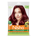 Nisha Creme Hair Color for Women - Burgundy