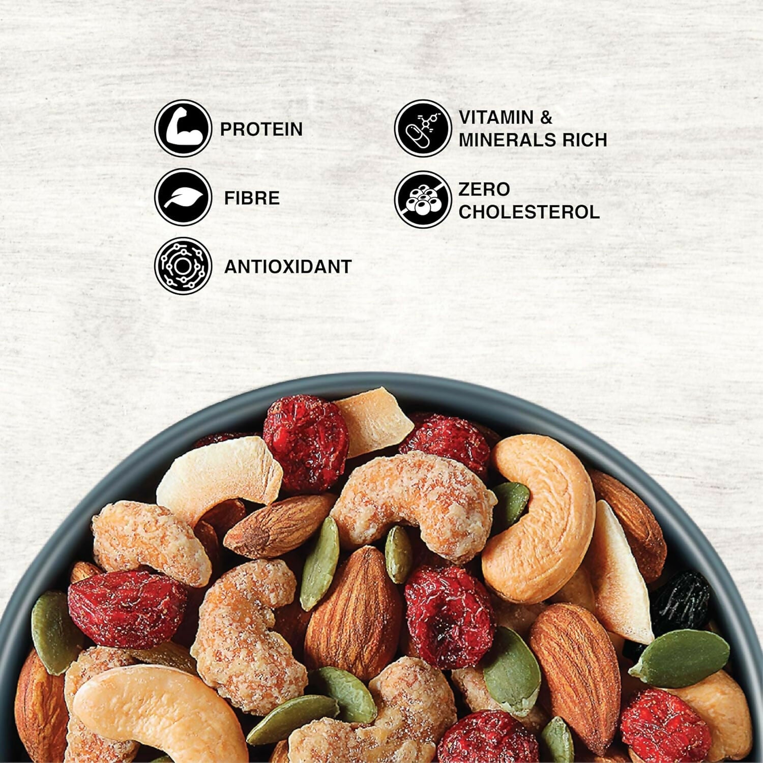 Pureheart Nutmix Salt & Sweet Dry Fruits Mix