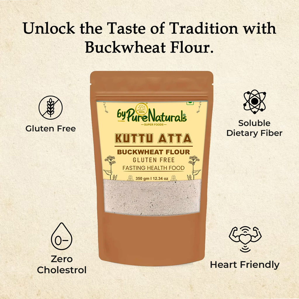 byPureNaturals Kuttu Vrat Atta (Buckwheat Flour)