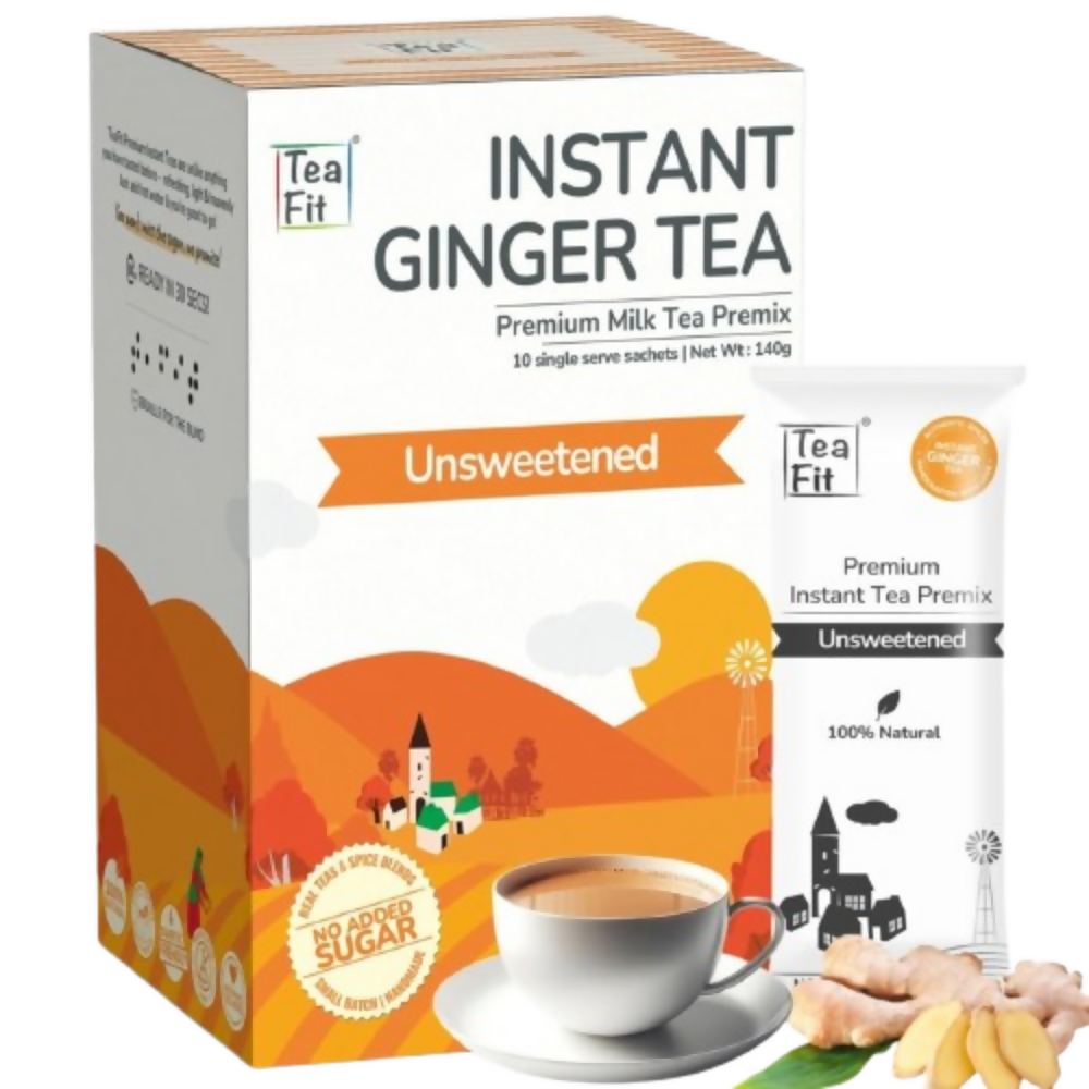TeaFit No Sugar Instant Ginger Tea Premix
